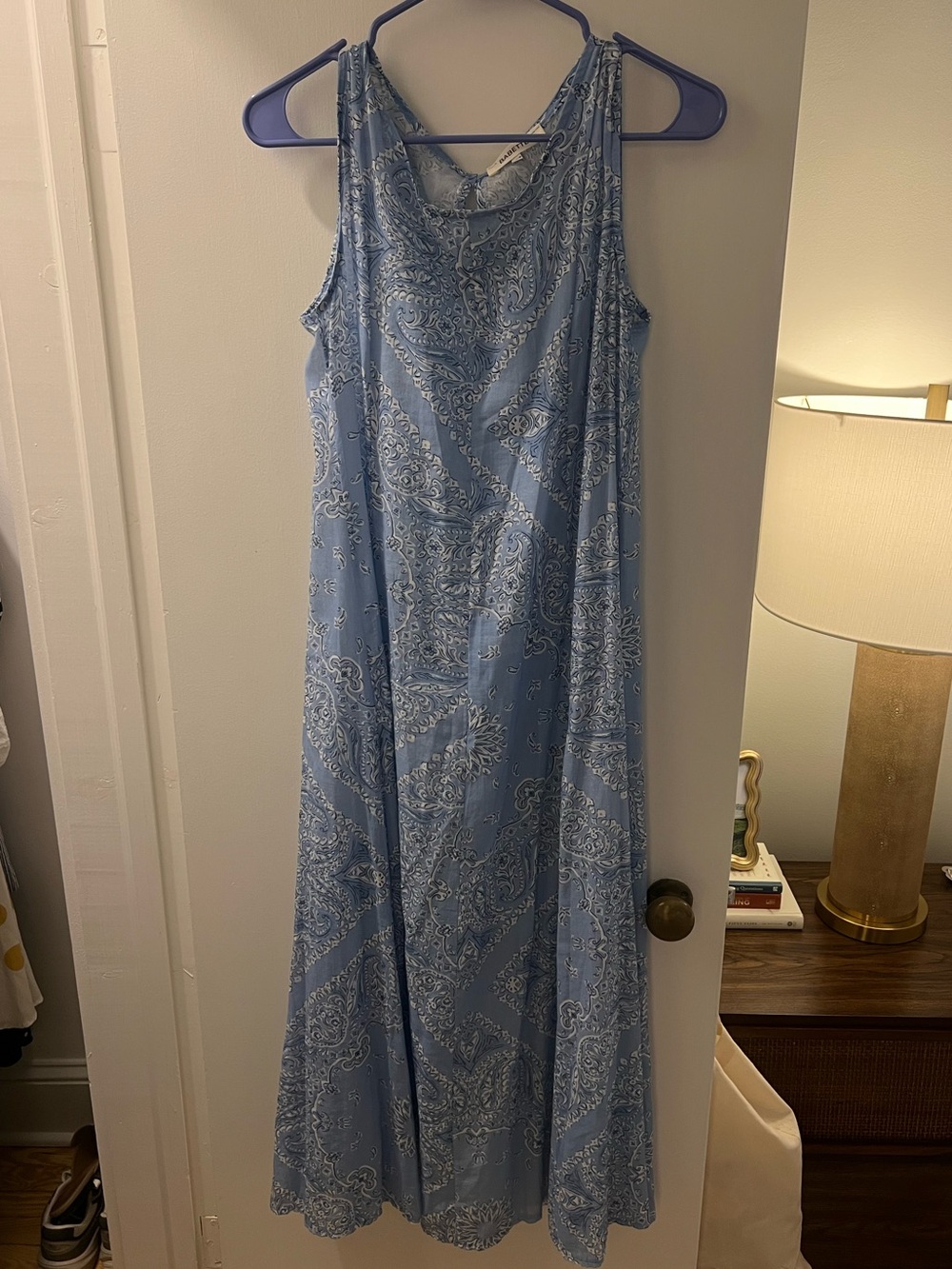 Babette paisley dress
